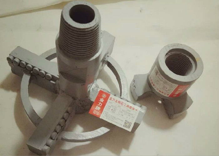 Carbon Steel Water Well Drill Bits / 3 Wings PDC Drill Bits For
