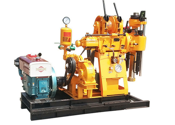 Fast Speed Diesel Ground Investigation Drilling Rig Sample Coring Gk 200