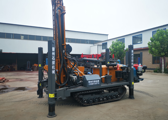 200 Meters High Drilling Speed Deep Underground Water Well Pneumatic Drilling Rig