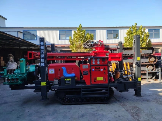 Dth 180m Crawler Drill Machine Diesel Engine