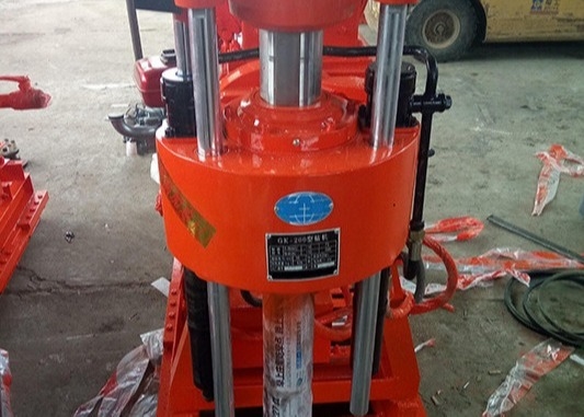 GK 200 Portable Test Drilling Machine for Geological Exploration With 295mm Diameter
