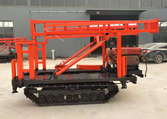 High Drilling Performance 8 Wheels Rubber Crawler Track Undercarriage With Folding Tower
