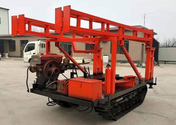 OEM Rubber Wheels Folding Tower Crawler Track Undercarriage With Diesel Engine