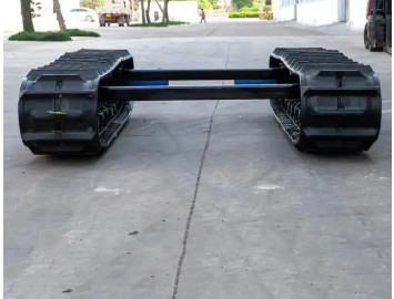 Exploration Drilling Rigs 4MT Rubber Track Chassis Undercarriage Parts