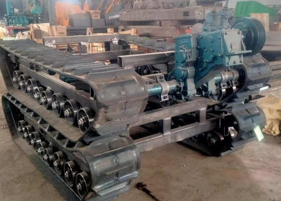 OEM Different Loading Capacity Steel Crawler Track Undercarriage For Industry