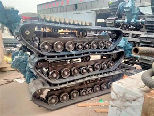 Custom Loading Crawler Track Undercarriage For Carrying Different Drilling Rigs