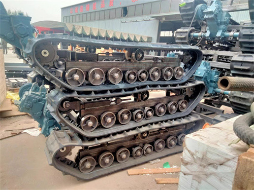 1.5MT Loading Crawler Track Undercarriage For Mining Exploration Drilling Rig Machines