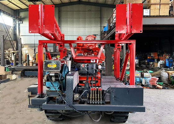 Gk 200 Soil Testing Drill Rigs For Gold Mining Sample Collection