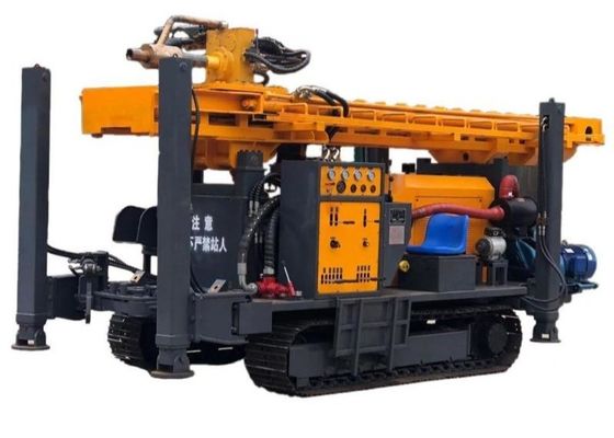 12 Months Warranty Deep Underground Water Well Drilling Rig Machine 450 Meters Depth