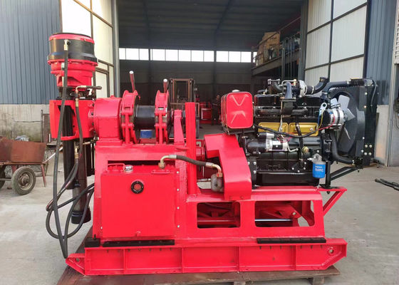 600 Kg Core Drill Rig Barrel Drilling For Depths Up To 400 Meters Capacity