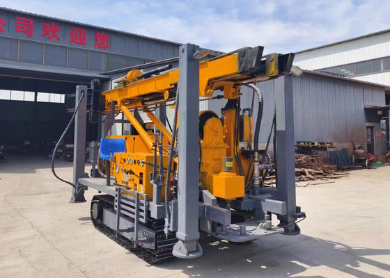 75-350mm High Pressure Borewell Machine With Steel Tracks