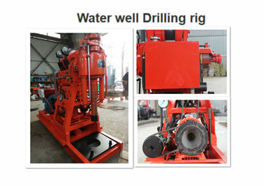 GK200 Water Well Drilling Rig 200m Drilling Depth For Road / Railroad Construction