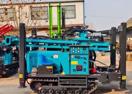 200 Meters Depth Pneumatic Water Borehole Drilling Machine With Large Power