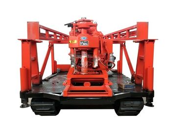 Small Water Well Drilling Rig Rotary Trailer Mounted 300m Depth 37KW Power
