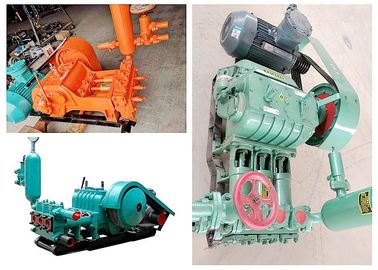 BW320 Portable Horizontal Piston Pump , Mud Pump For Water Well Drilling 45KW Power