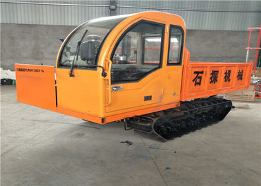 High Performance Track Crawler Transporter , Compact Hydraulic Mini Dumper