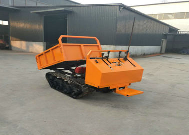 Mini Easy Operate Heavy Duty Track Transporter , 2 Ton 1 Ton Tracked Dumper