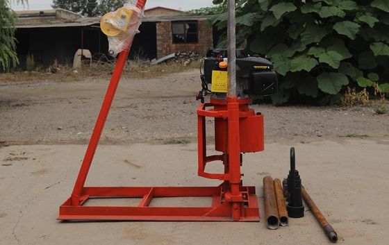 Gasoline Engine Rock Drilling 30m Coring Rig Machine