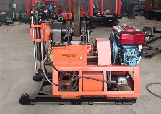 14.7KW 300m Depth 42mm Rod Core Drill Rig