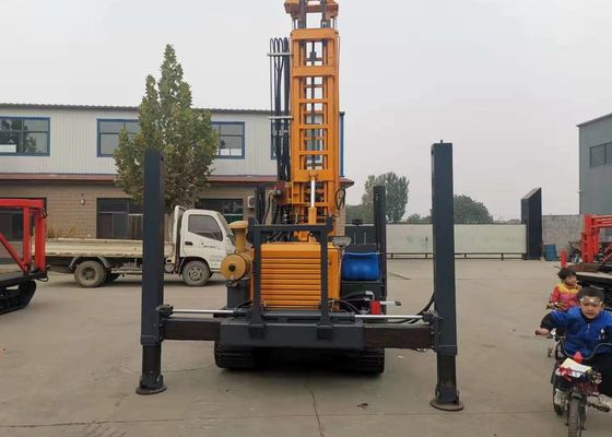 pneumatic and mud pump 1.25mpa portable hydraulic water well drilling rig