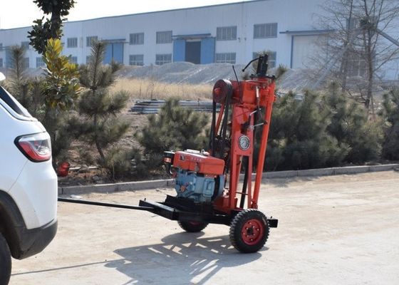 Hydraulic Water Well Sampling 50m Geological Drilling Machine