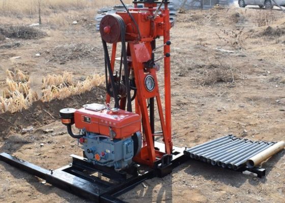 Crawler Mounted ST 50 Meters Depth Core Drilling Rig For Engineering