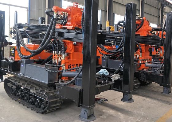 200 Meters Depths OEM Rotary Crawler Mounted Drill Rig