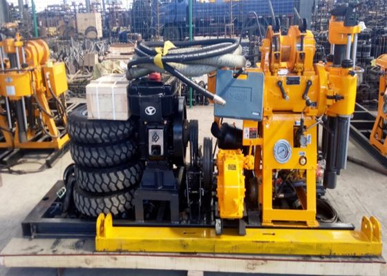 Geological Exploration Borehole 15KW Water Well Drilling Rig