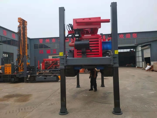 Multi - Function Yellow Hydraulic Crawler Drilling Machine With ISO Certificate