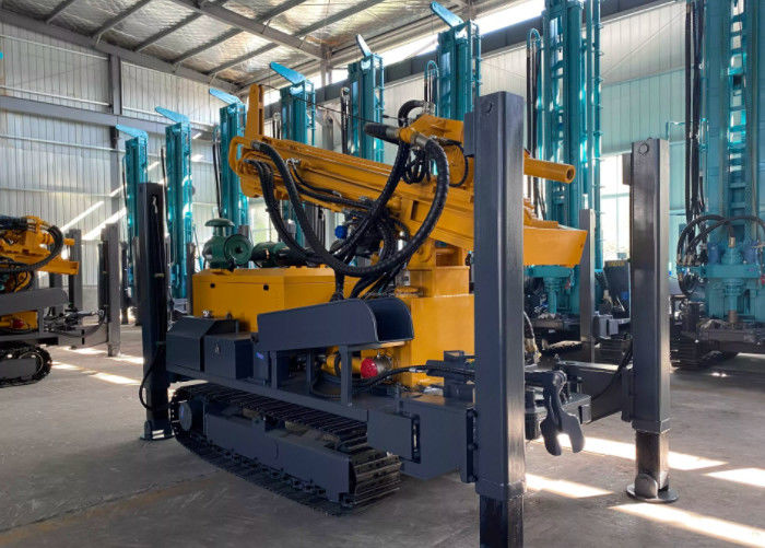 6000kg Mud And Air Pneumatic Drilling Rig Large Water Borehole 280 ...