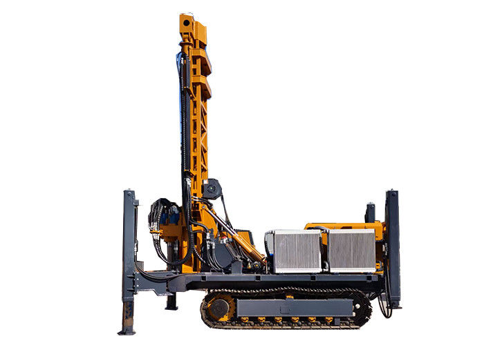 High Torque Hydraulic Motor Rotation Pneumatic Drilling Rig With 102/ ...