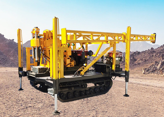 Shallow Less Depth Borehole Water Well Drilling Rig Machine Portable