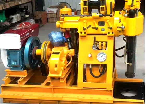 200 Meters Soil Testing Boring Machine High Speed Efficiency Flexible Movement