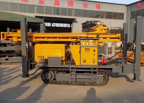 260m Depth Water Well Drilling Rig Diesel Motor Power Engine