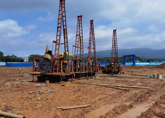 Engineering Xy-1a Water Well Drilling Rig 180 Meters Deep