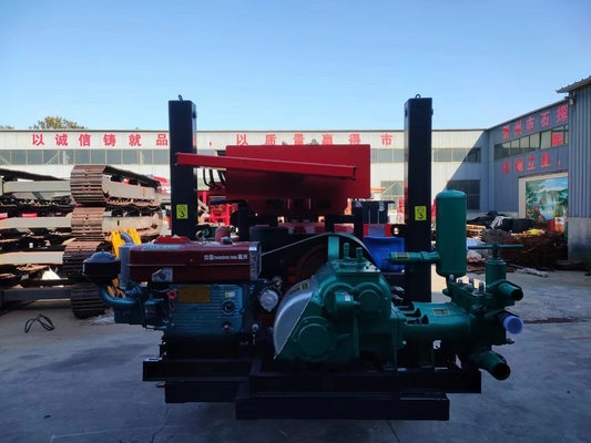 Dth 180m Crawler Drill Machine Diesel Engine