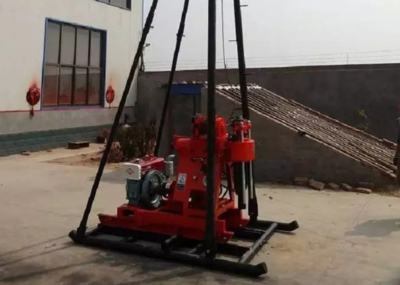 Light Weight Diamond Core Drilling Rig 30-300m For Water Well 13000w Power