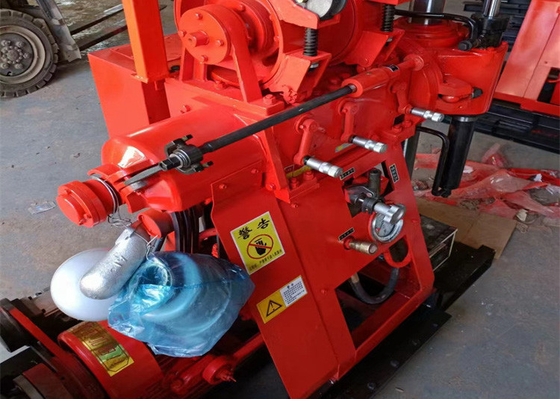 Wheels Mounted Small Borehole Drilling Machine 150mm Diameter