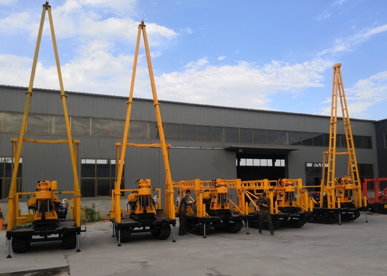 With Folding Tower Crawler Track Undercarriage For Earth Drilling Equipment