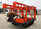 OEM Rubber Wheels Folding Tower Crawler Track Undercarriage With Diesel Engine