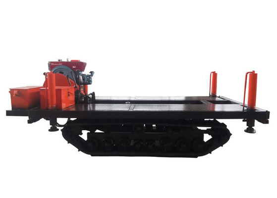 3-5 MT Loading Capacity Crawler Track Undercarriage For Tractor Mounted Drilling Machine