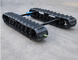 Rubber Crawler Telescopic Track Undercarriage For Agriculture Machine Mini Drilling Rig