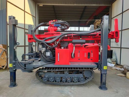 4t Pneumatic Drilling Rig With 2.5km/H Walking Speed And 3m Drilling Rod Length