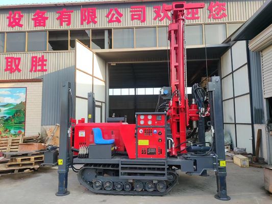 Large Water Borehole Air Powered Drilling Rig 260m Depth