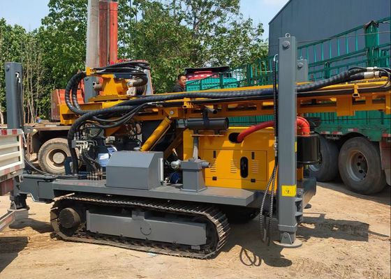 Water Well Rock Pneumatic Drilling Rig Machine 450 Meters Depth 30 Mt Lifting Force