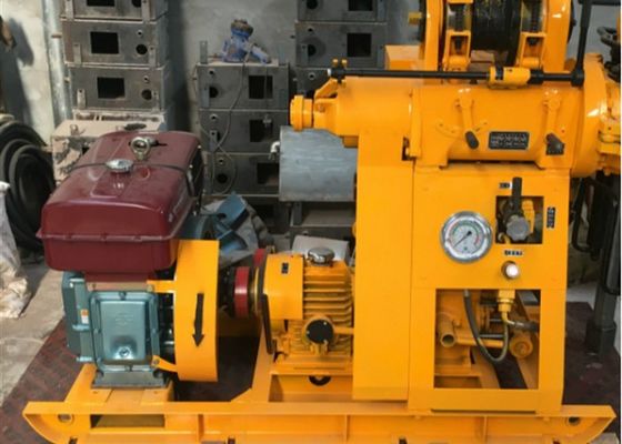 Engineering Core Drilling Rig Portable Hydraulic Investigation Sampling 100 Meters