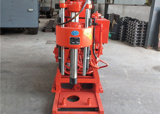 Popular Core Drill Rig 200m Drilling Depth For Mining Exploration CE Approved