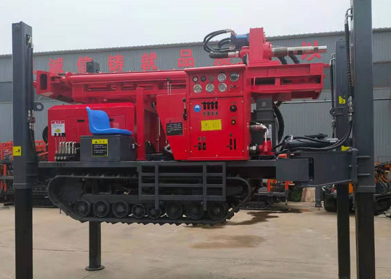 20m/Min Climbing Speed Blast Pneumatic Drilling Rig Large Equipment Depth 200m