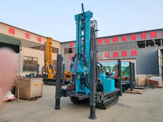 200 Meters Capacity Water Well Drilling Rig With Mud Drilling Or Air Compressor Drilling