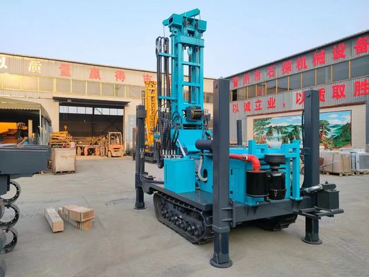 15KN Lifting Capacity Water Well Drilling Rig For Water Borehole Drilling